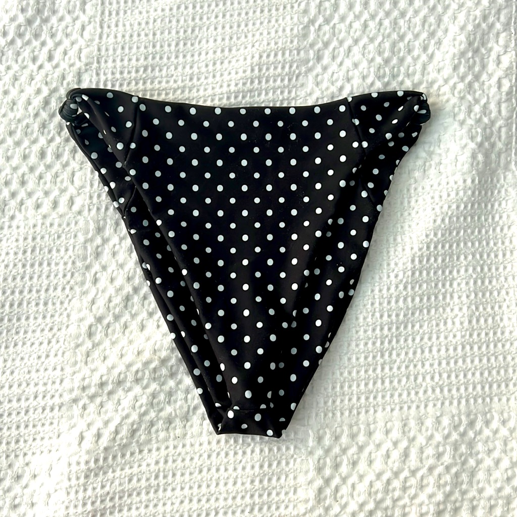 Black Polka Dot Bikini